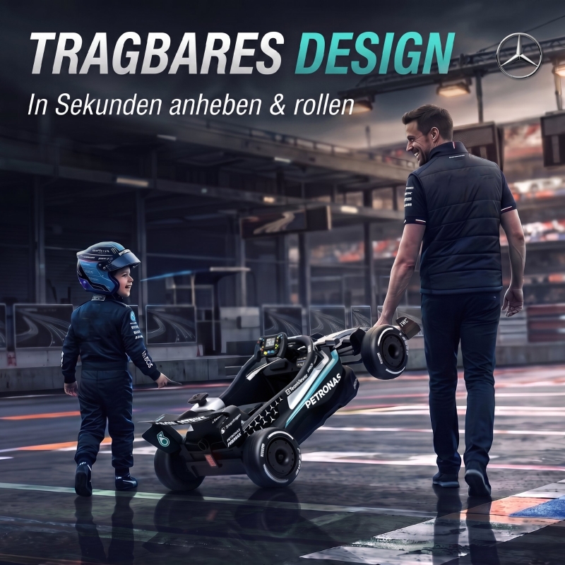 Go‑kart Mercedes‑AMG F1 vue générale