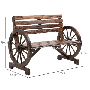 Grand dossier et siège large, charge maximale 240 kg pour 2 personnes