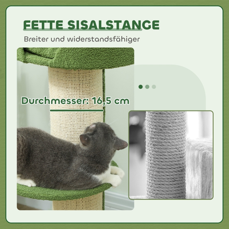 Présentation du meuble griffoir à plusieurs niveaux