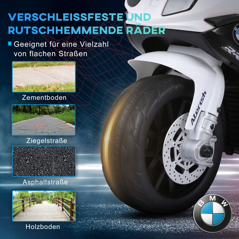 Moto électrique BMW S1000RR vue générale