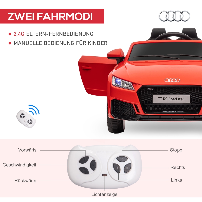 Détail du voiture électrique pour enfant