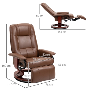Détail du fauteuil relax