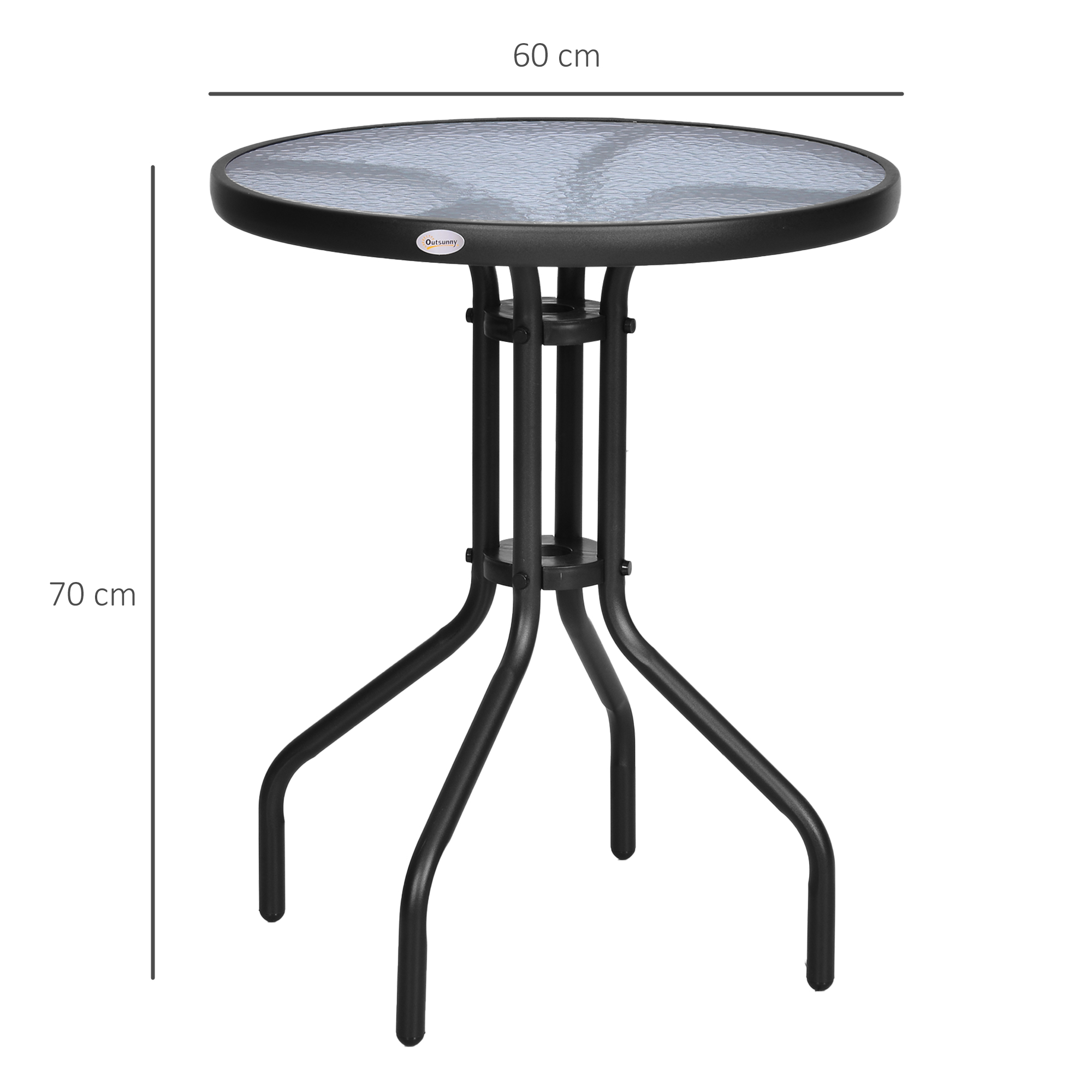 Dimensions du table d'extérieur