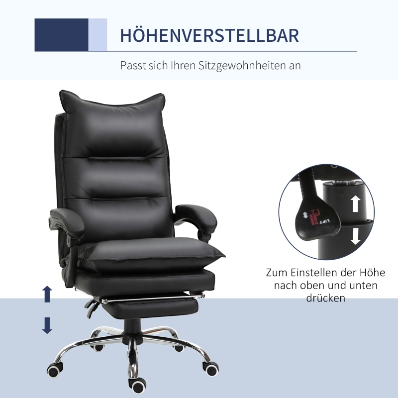 Détail du fauteuil de bureau