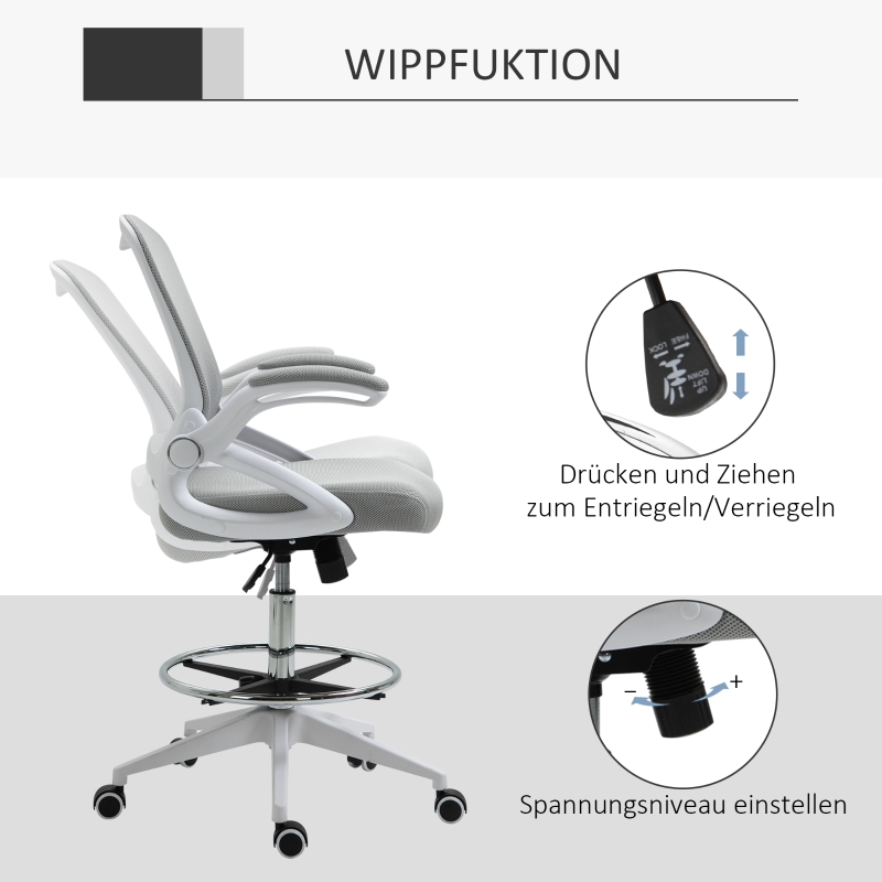 Détail du fauteuil de bureau