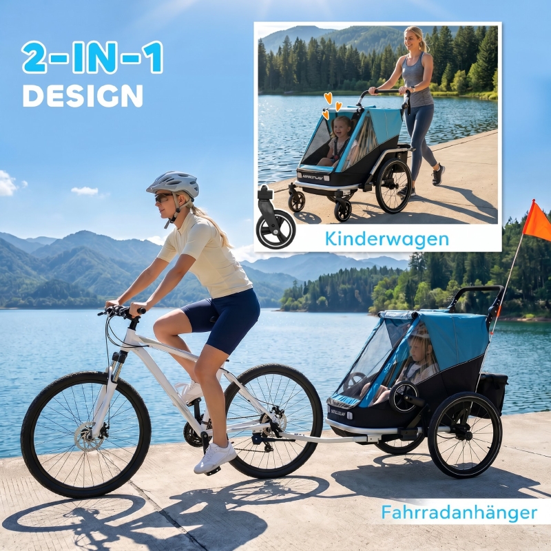 Détail du remorque et chariot
