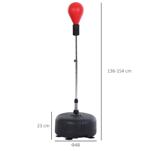 Entraînement réflexes avec le speed‑ball