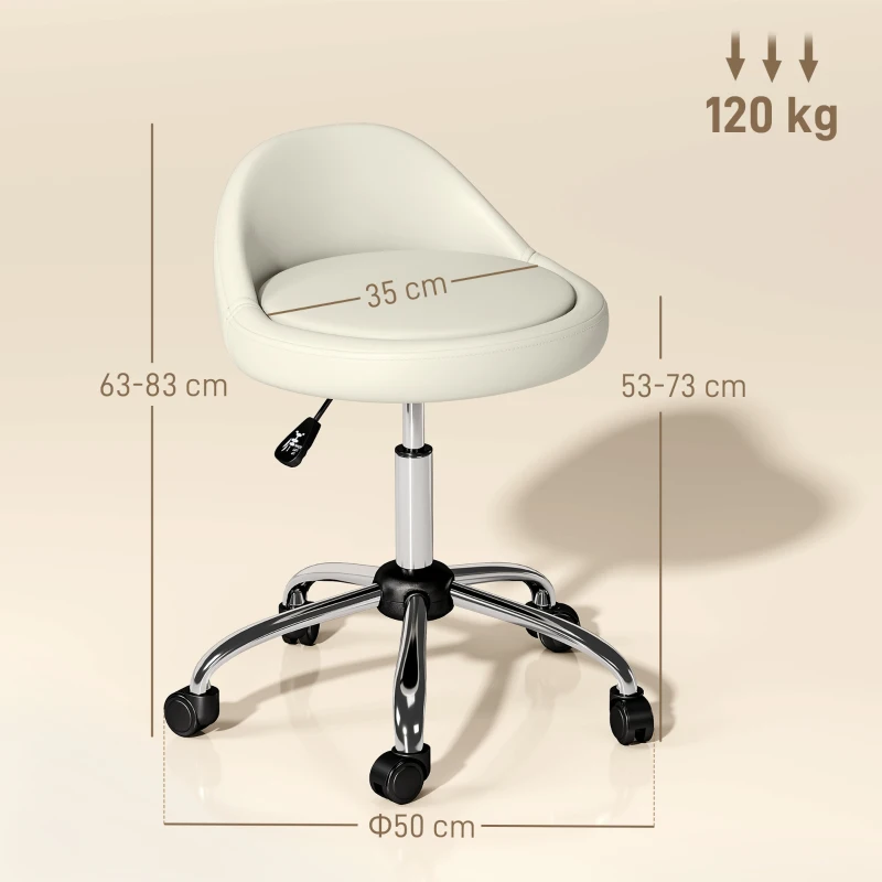 Dimensions du tabouret d'atelier