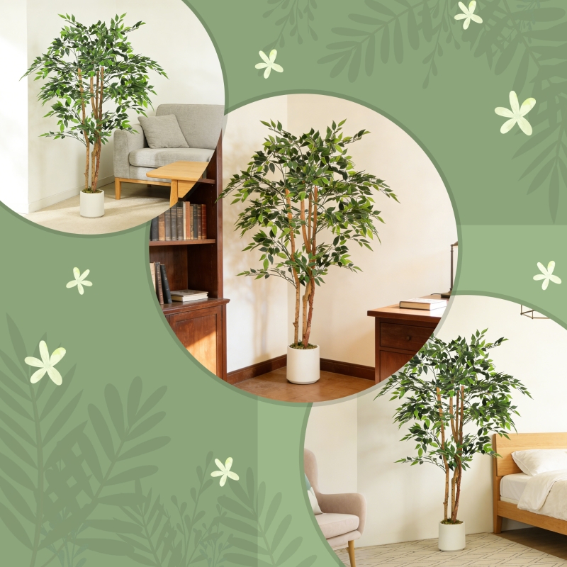 Feuilles et branches flexibles ajustables selon vos goûts