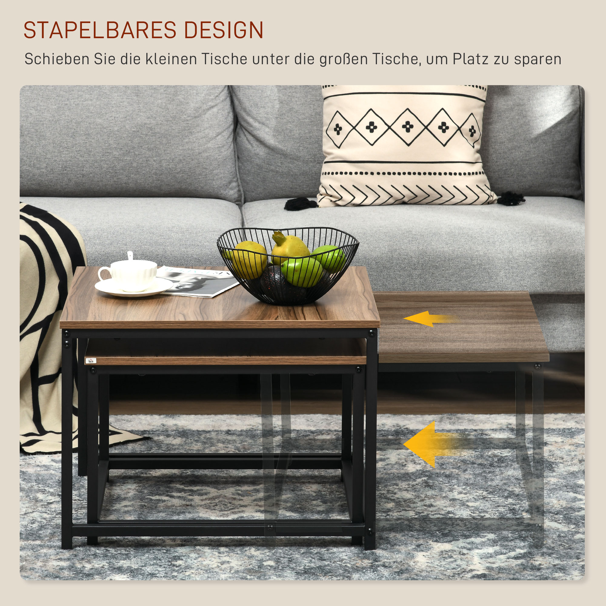 Détail du table basse