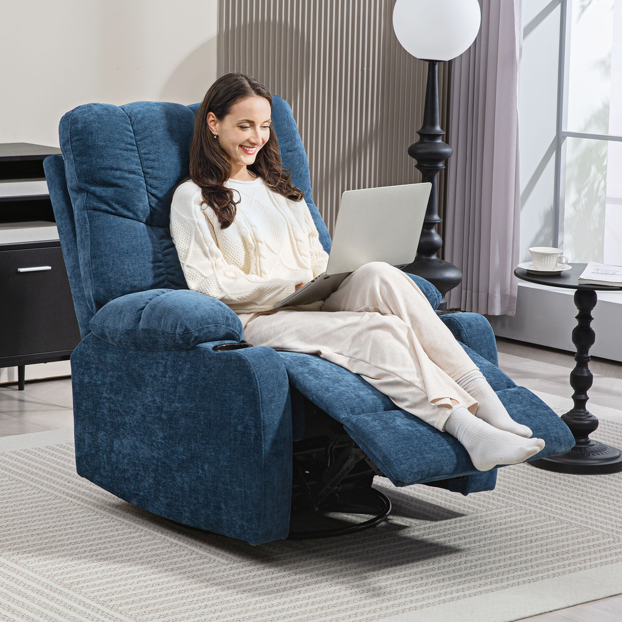Détail du fauteuil relax