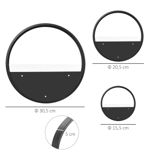 Dimensions et charges maximales des 3 formats