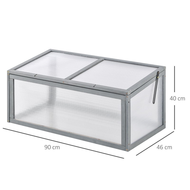 Dimensions du serre de jardin