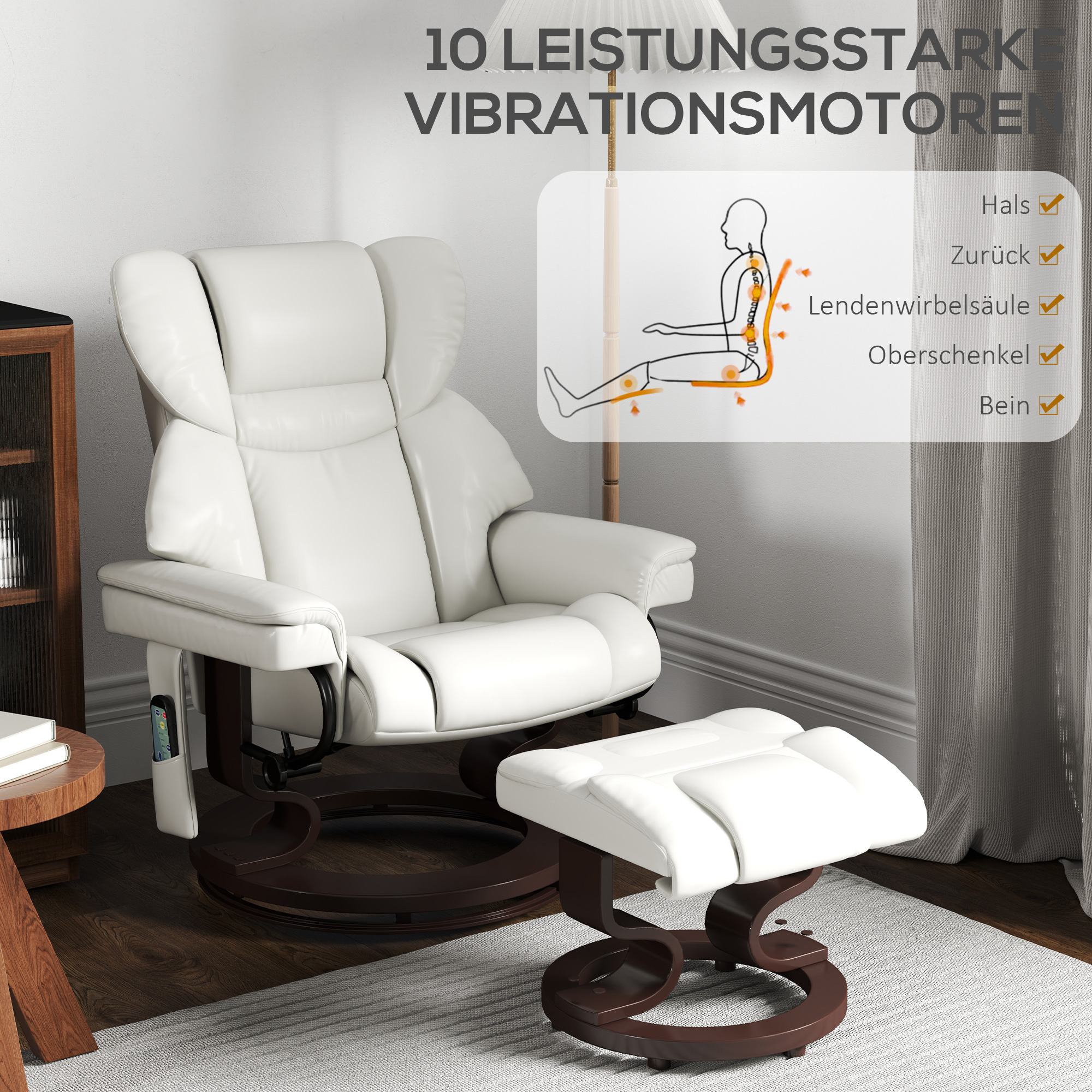 Détail du fauteuil relax
