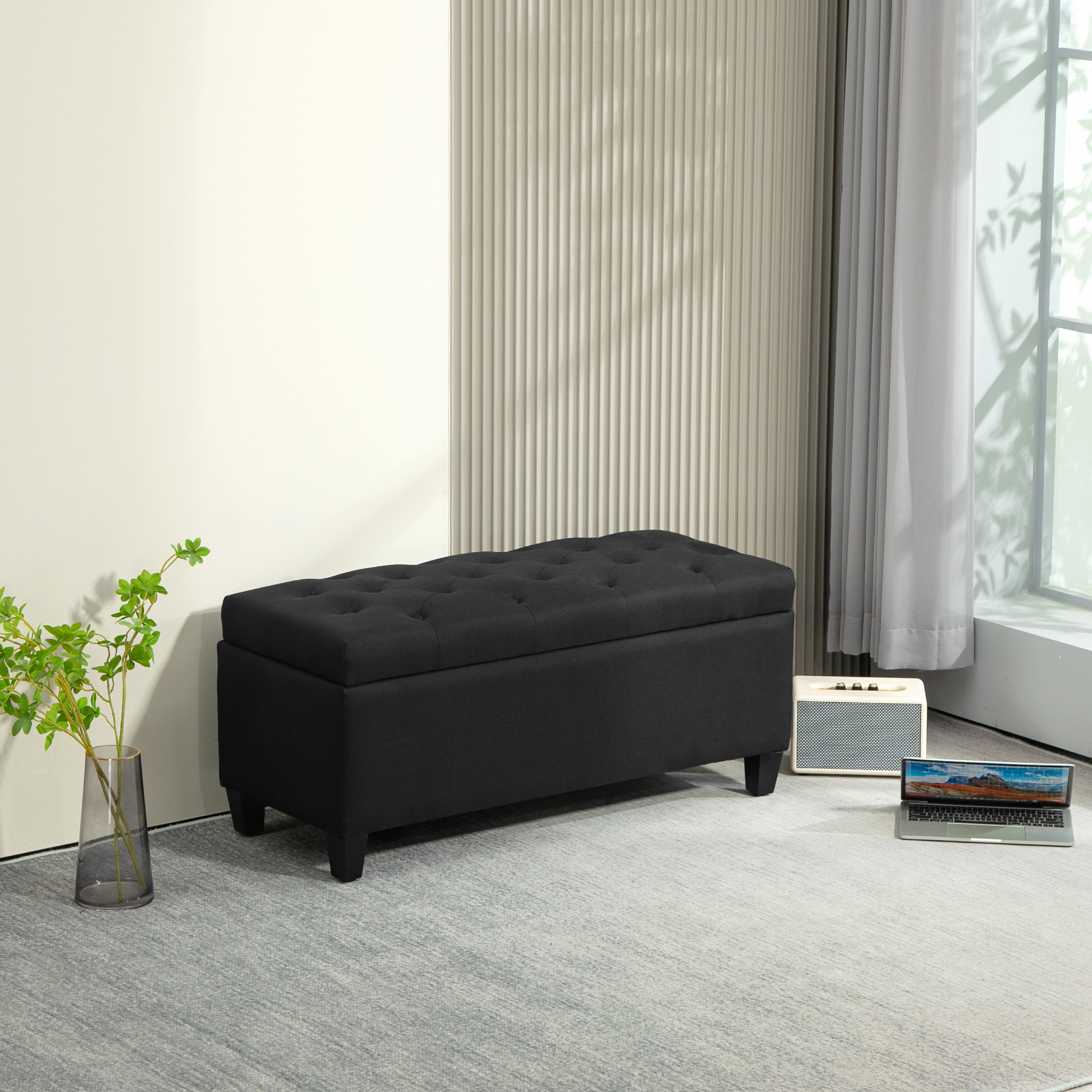Détail du pouf