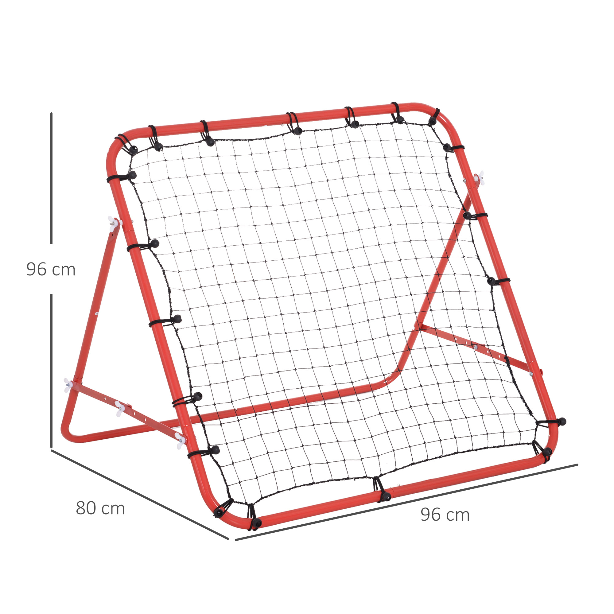 Dimensions du filet de rebond