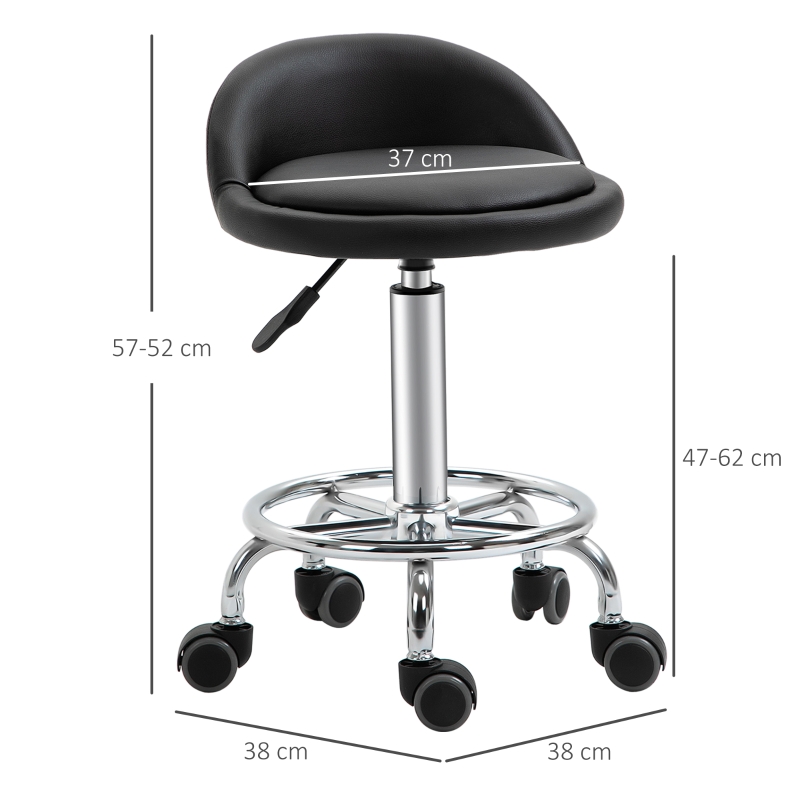 Dimensions du tabouret d'atelier