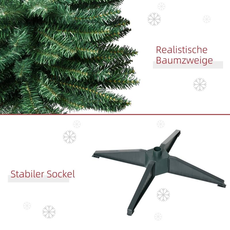 Sapin de Noël artificiel 180cm vue générale