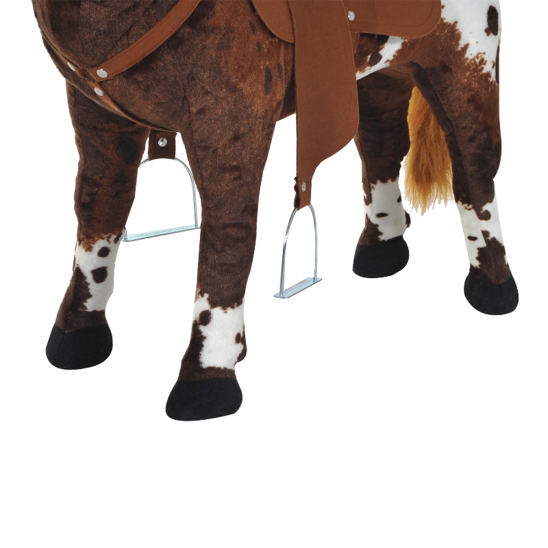 Cadre métal et détails de la peluche