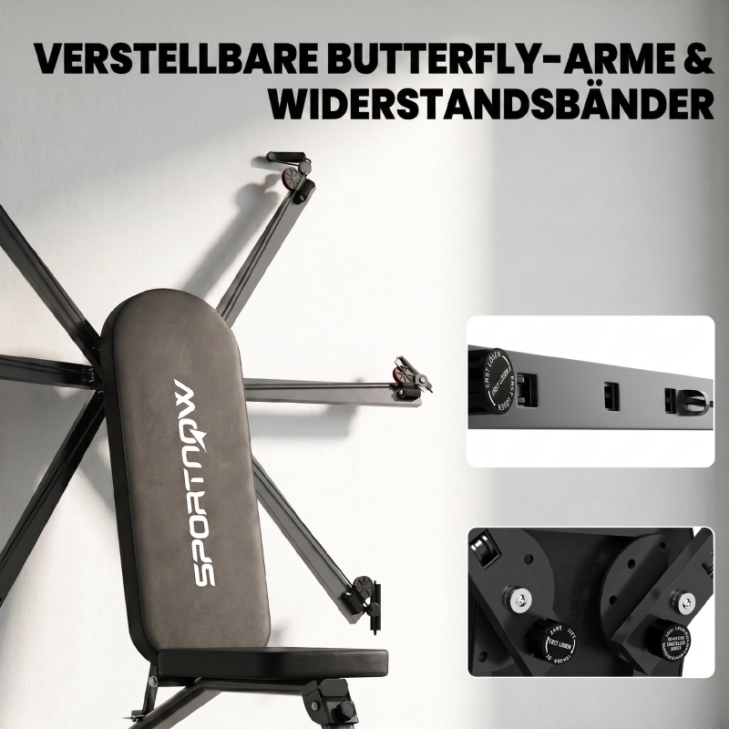 Banc de musculation multifonction complet