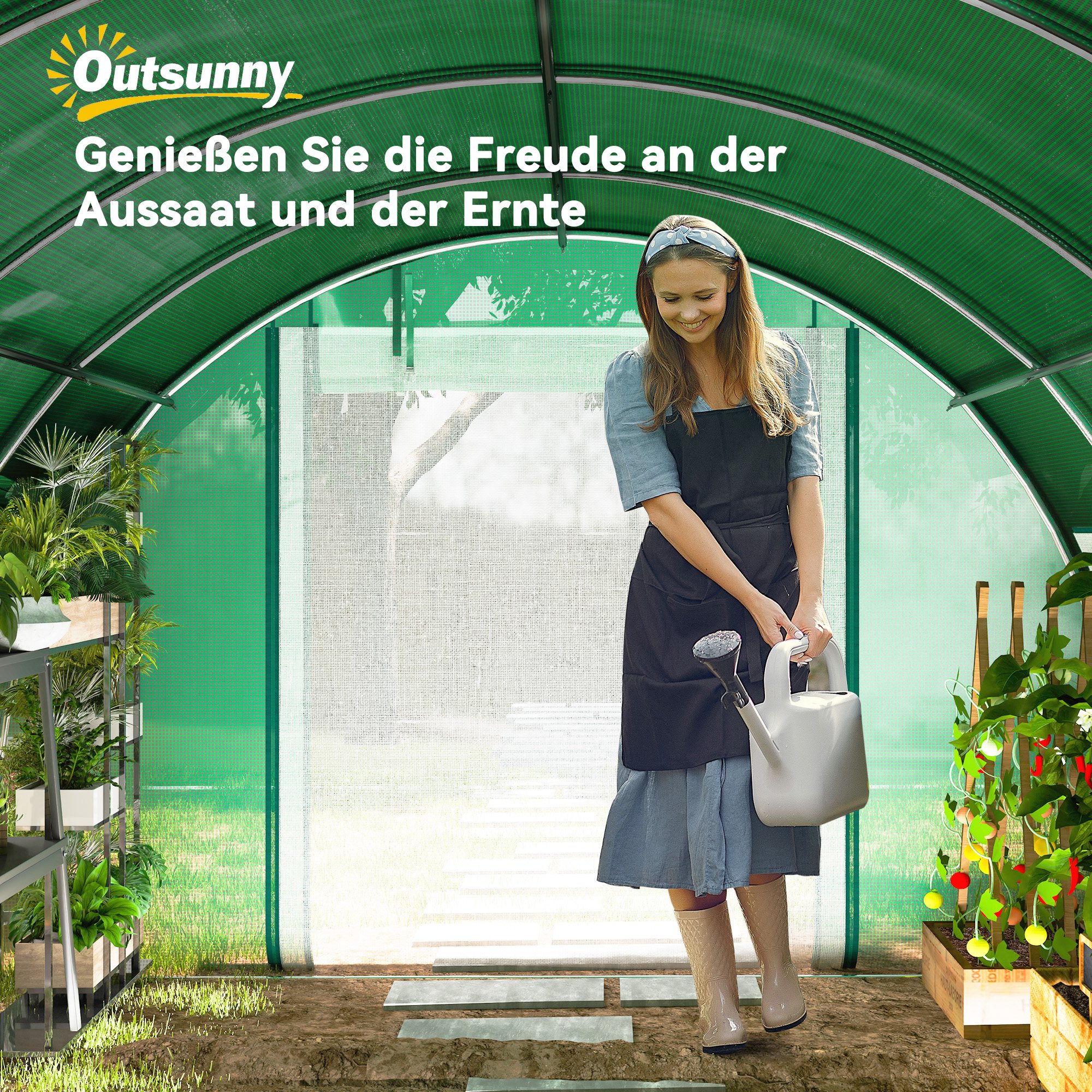 Présentation du serre de jardin