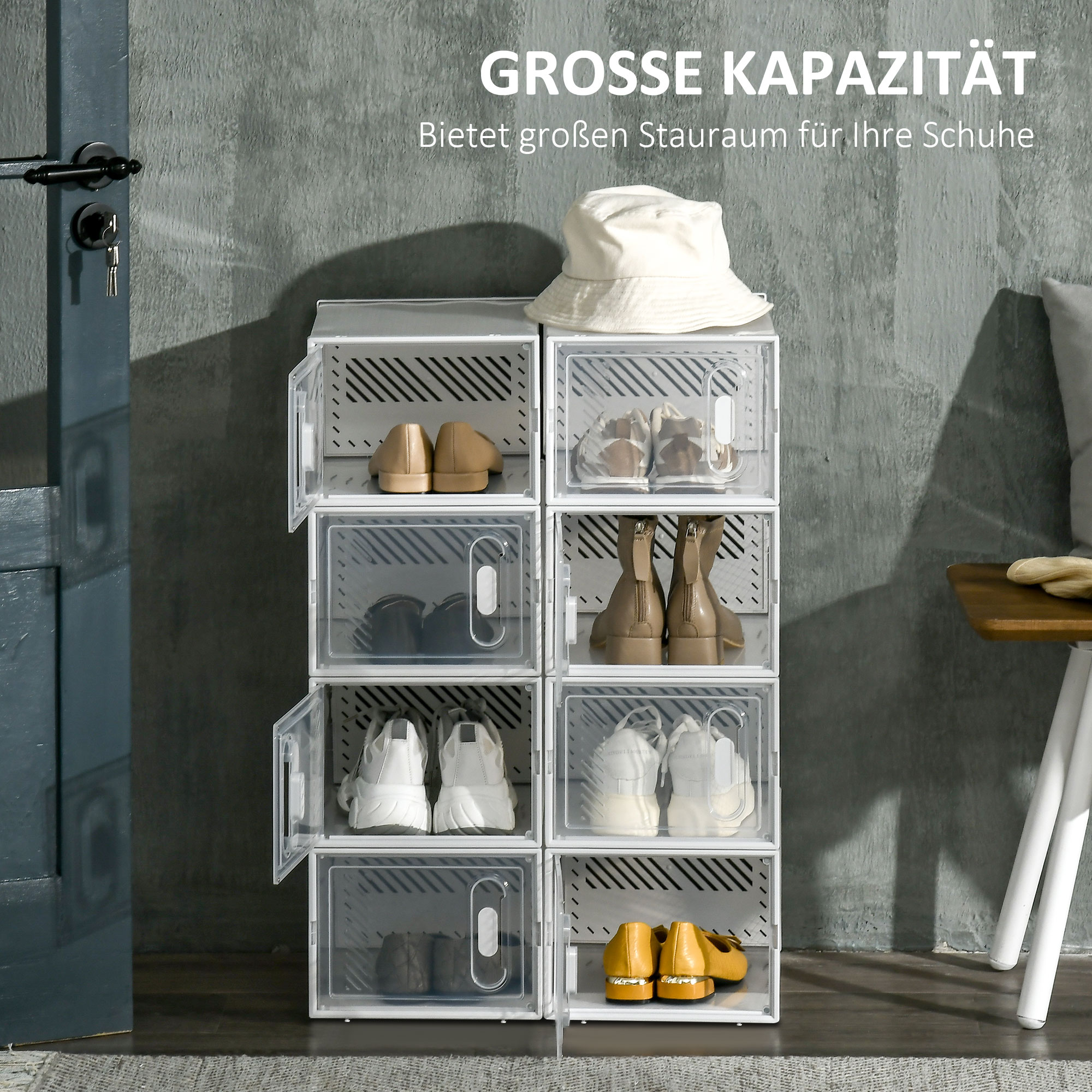 Présentation du meuble à chaussures