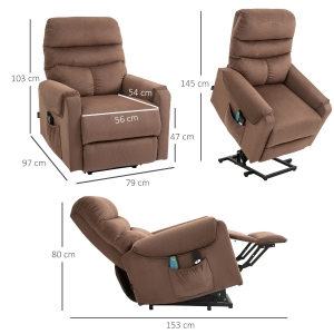 Détail du fauteuil relax
