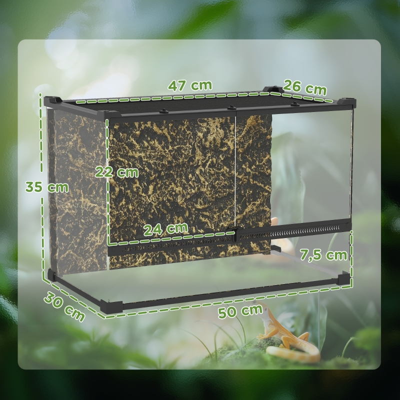 Dimensions du enclos extérieur