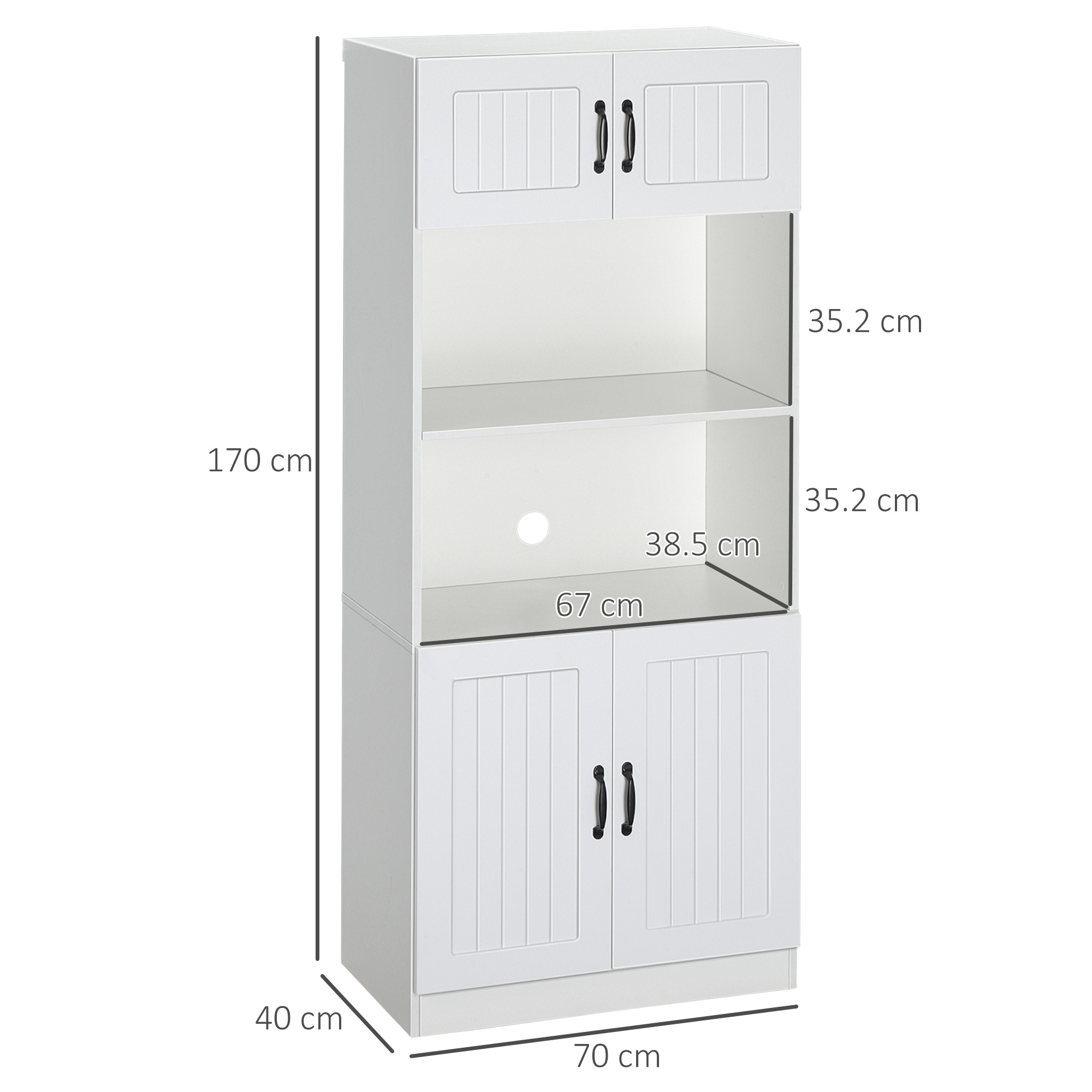 Dimensions du meuble de rangement