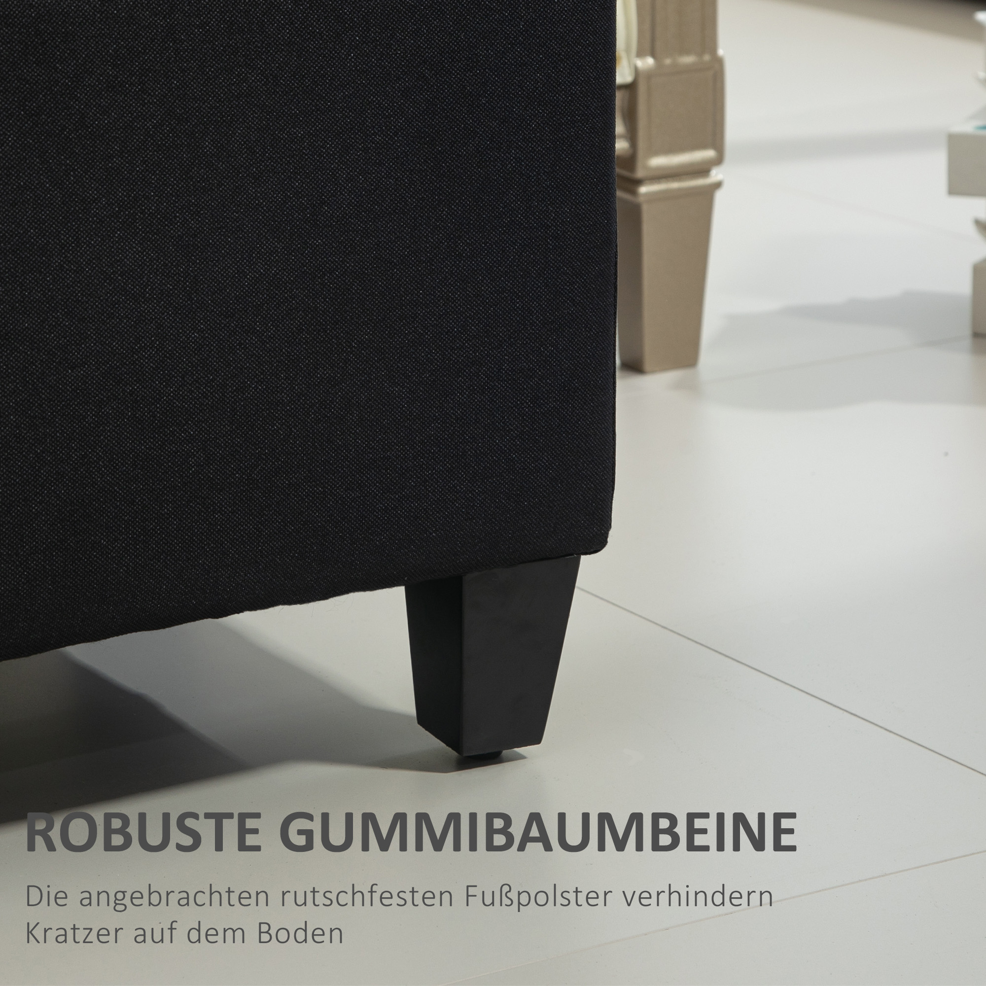 Détail du pouf