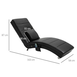 Détail du fauteuil relax