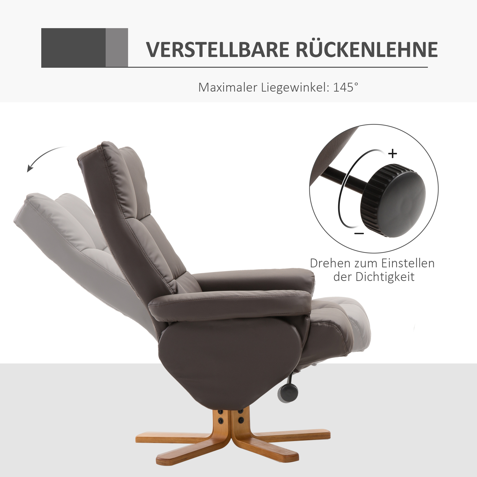 Détail du fauteuil relax