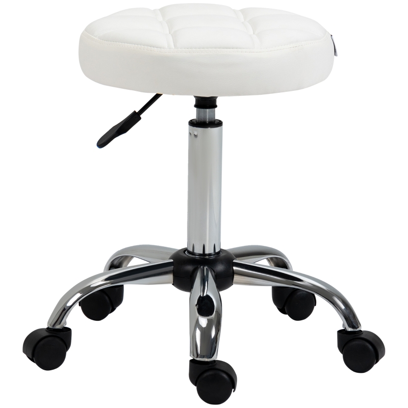Détail du tabouret d'atelier