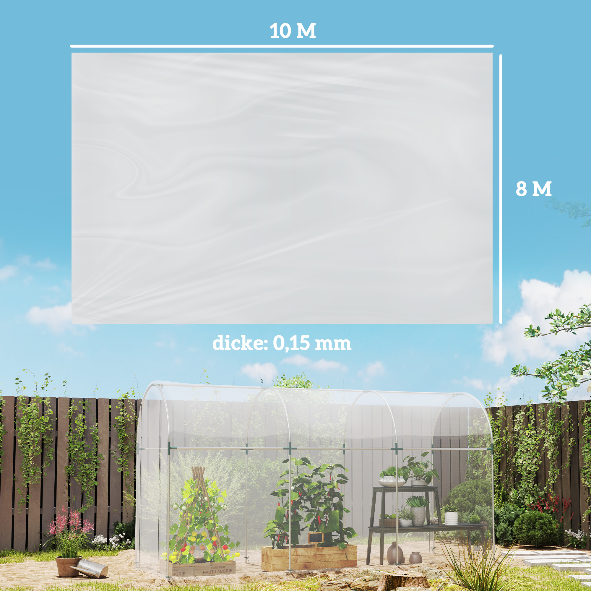 Présentation du serre de jardin