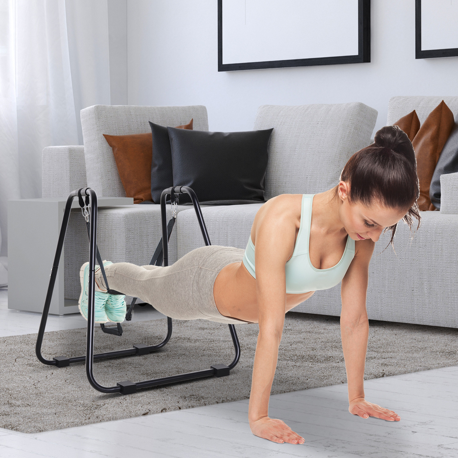 Détail du support de musculation