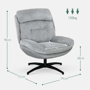Détail du fauteuil relax