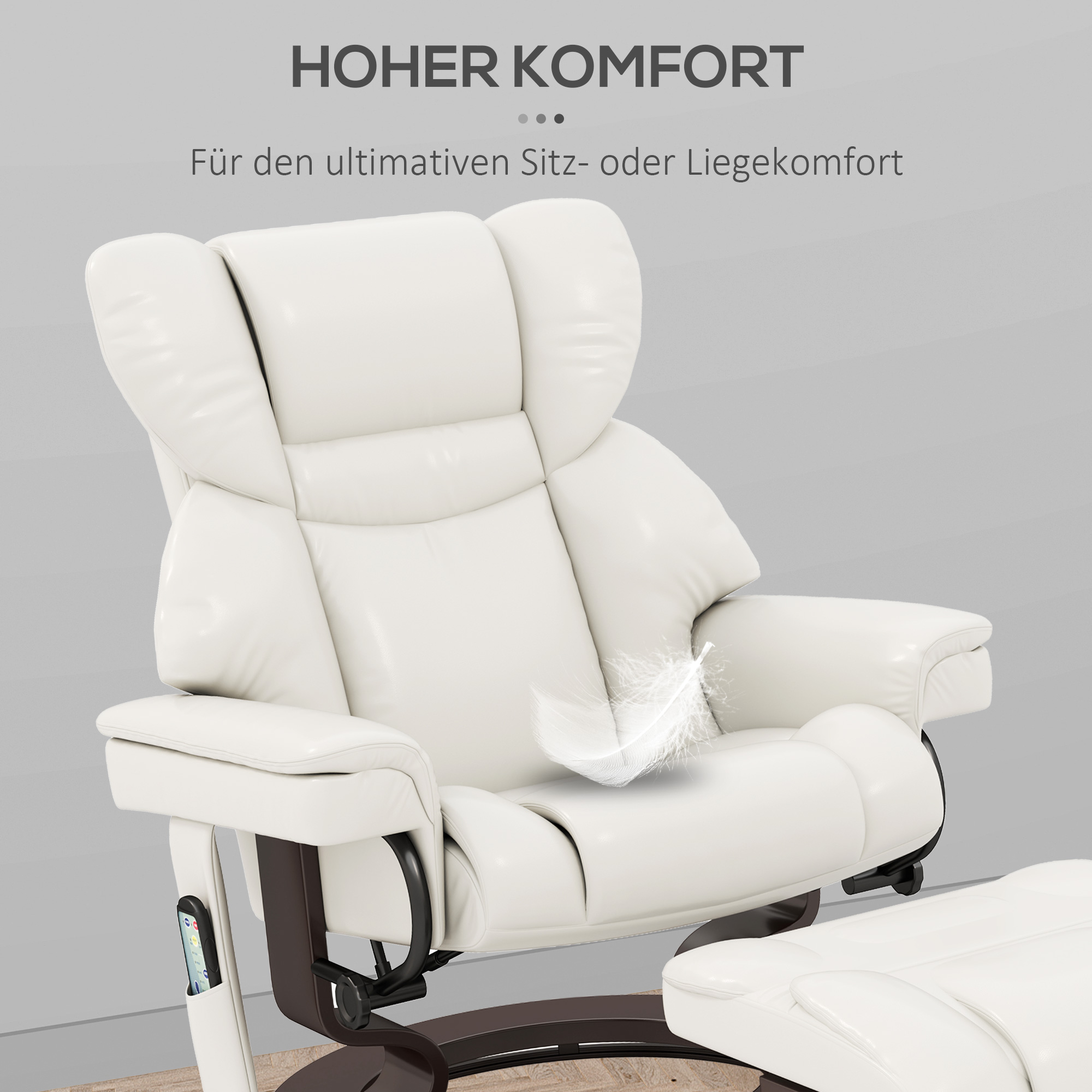 Détail du fauteuil relax