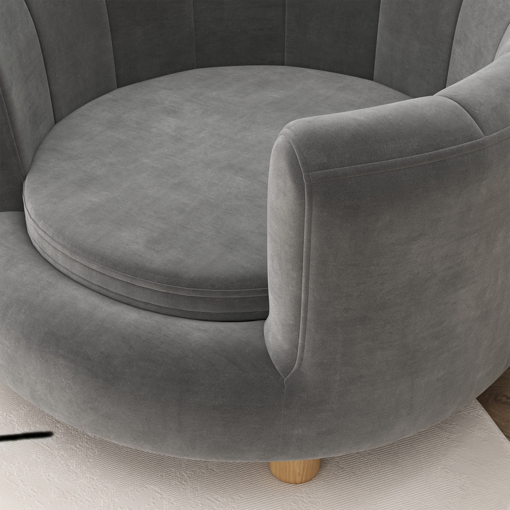 Présentation du couchage rembourré