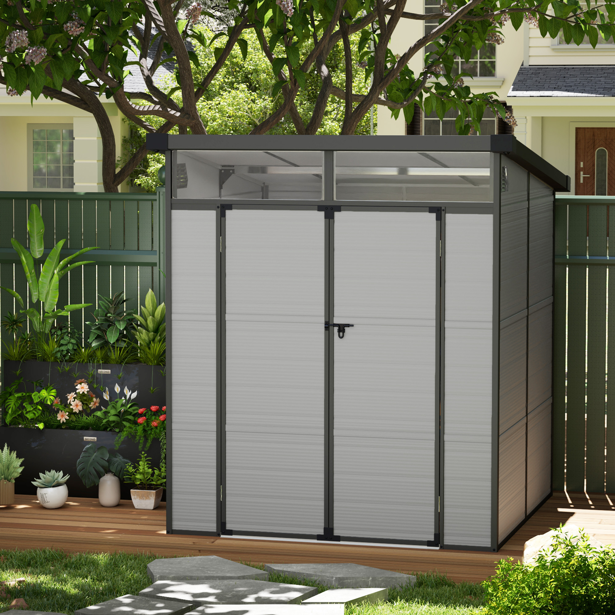 Présentation du abri de jardin