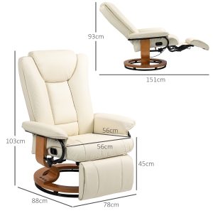 Détail du fauteuil relax