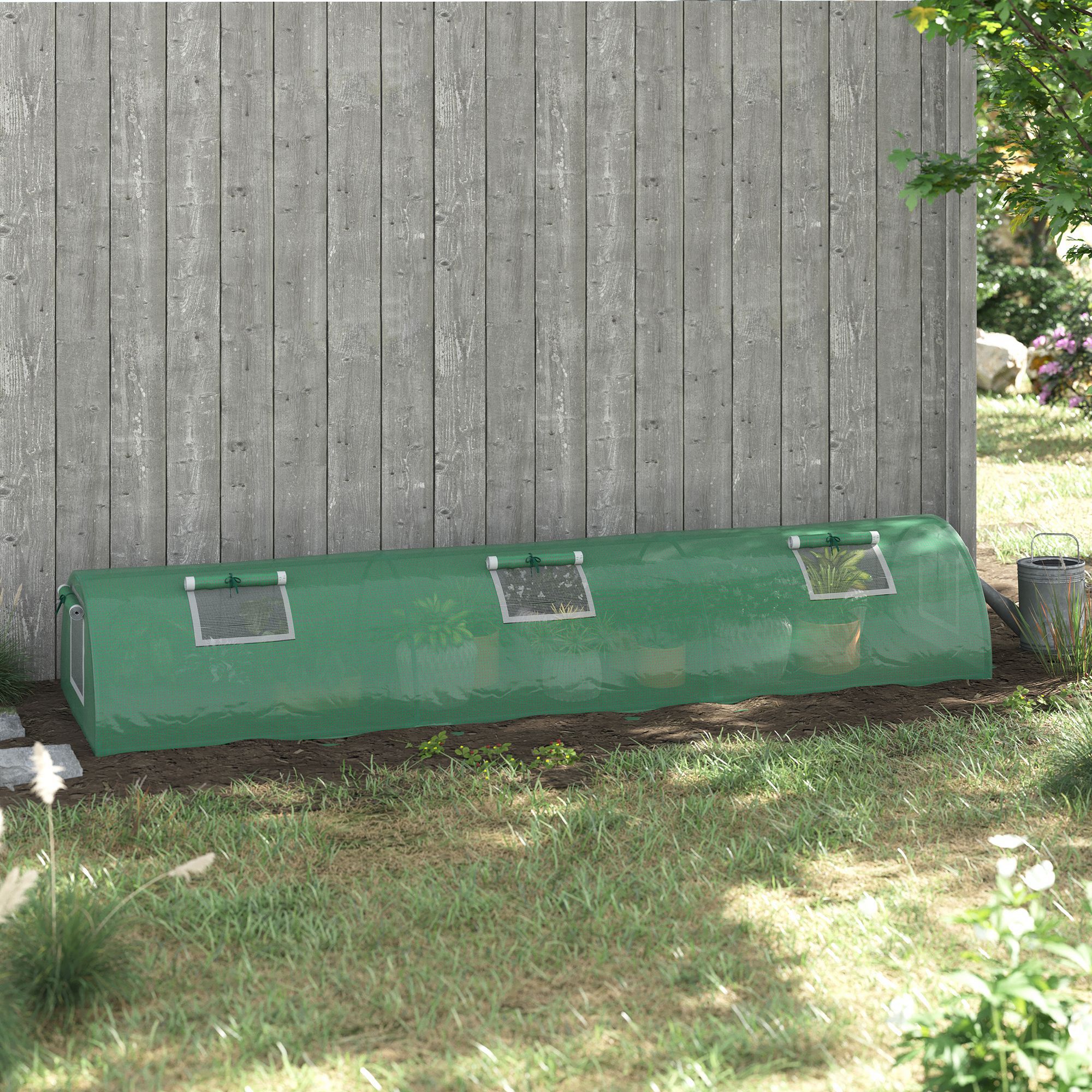 Détail du serre de jardin