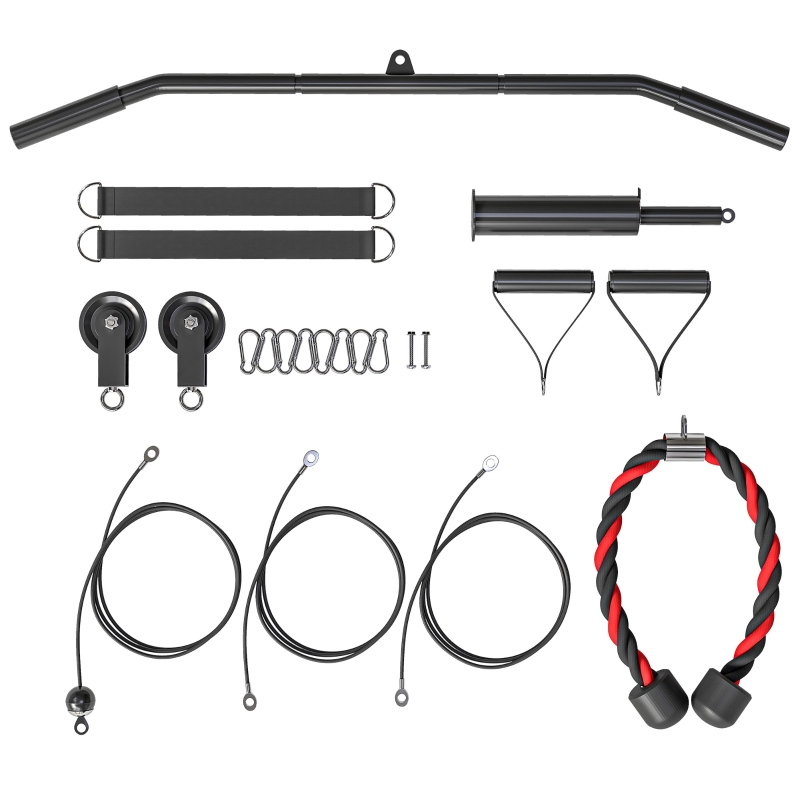 Ensemble complet des accessoires fournis