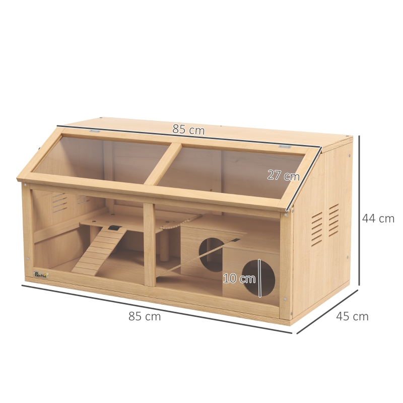Dimensions du enclos extérieur