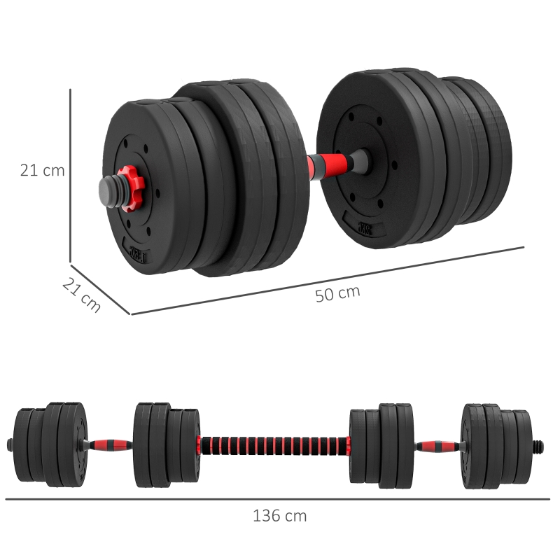 Dimensions du appareil de fitness