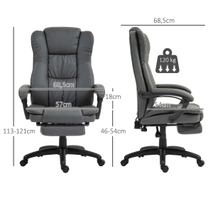 Détail du fauteuil de bureau