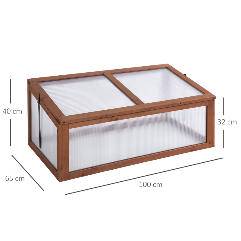 Dimensions du serre de jardin