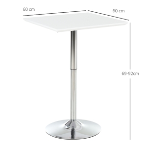 Détail du table haute