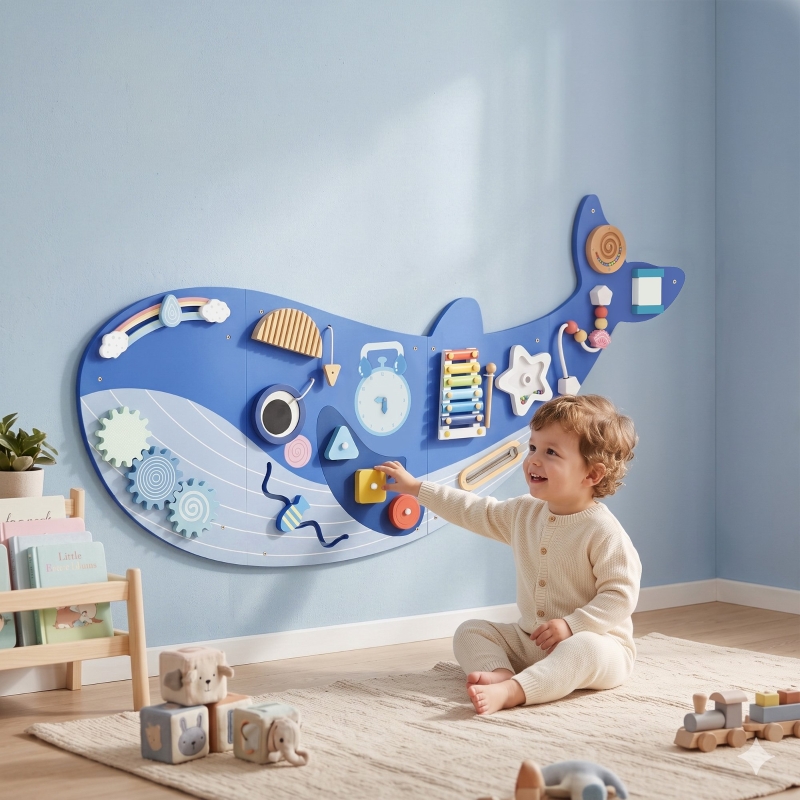 Détail du mobilier enfant