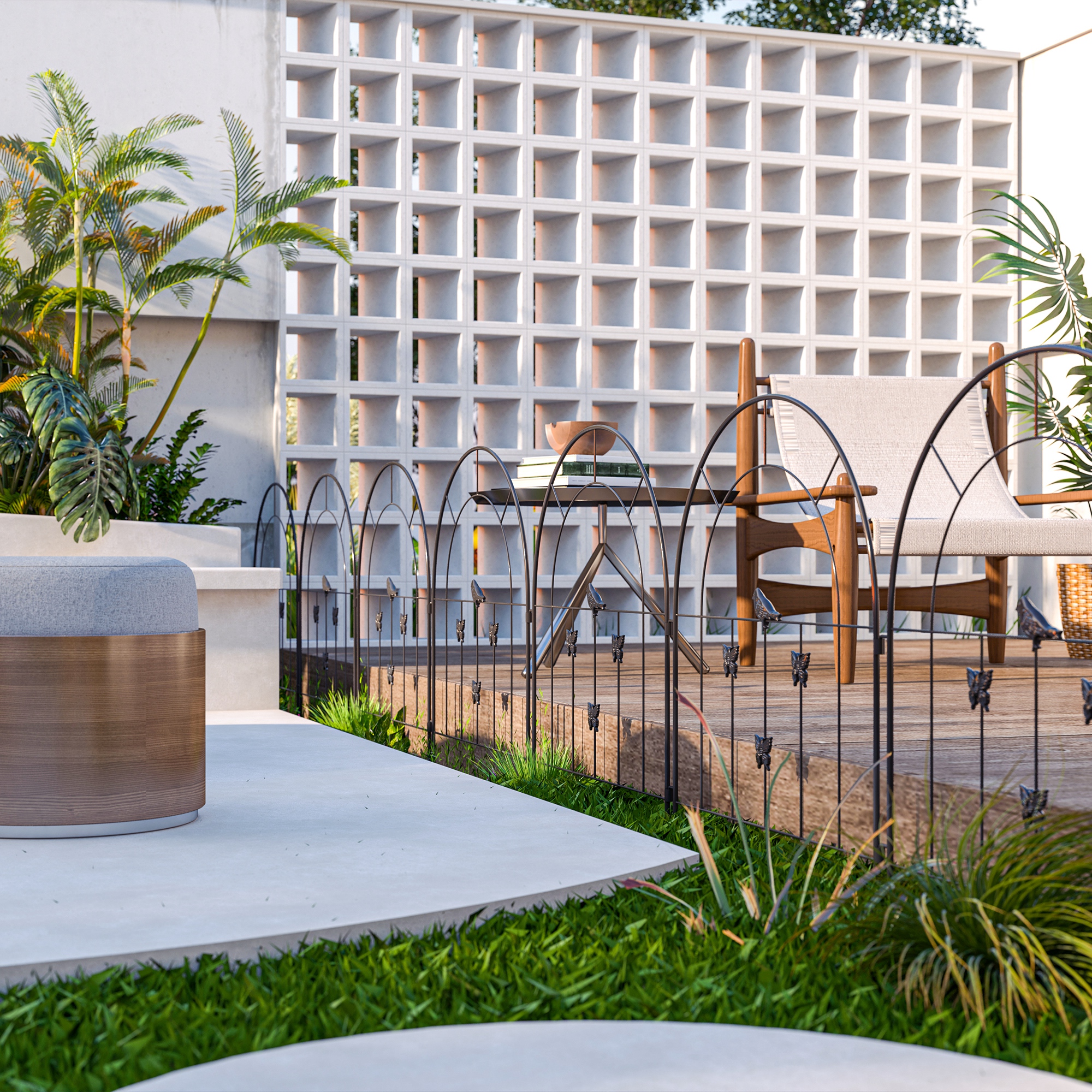 Présentation du arche de jardin