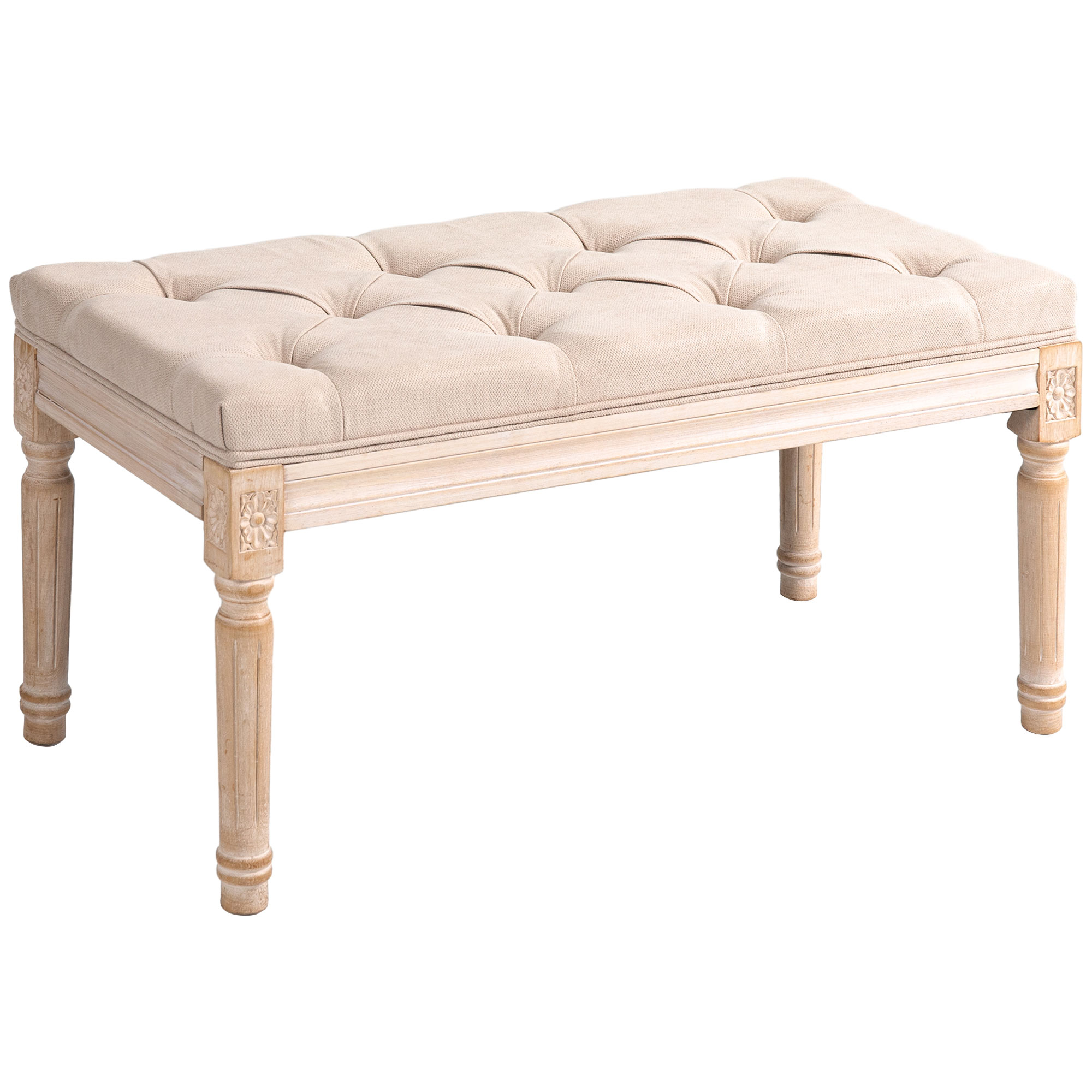 Vue principale du banc ou tabouret